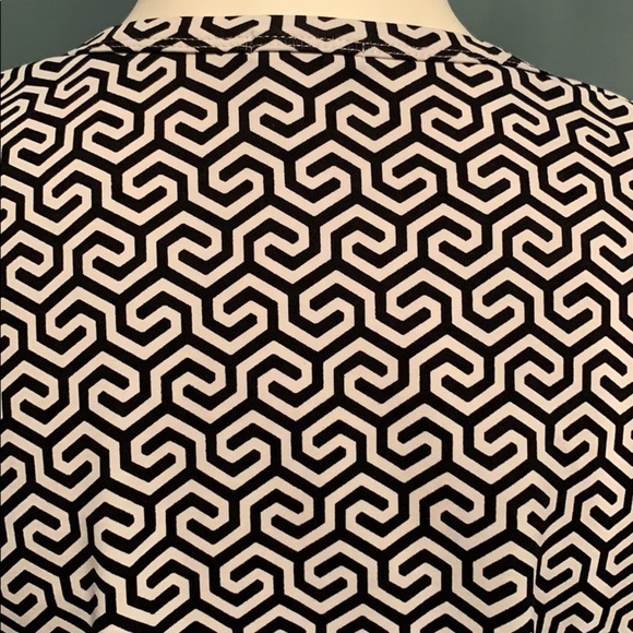 J. McLaughlin Catalina Cloth Black & White Print L - Picture 4 of 6